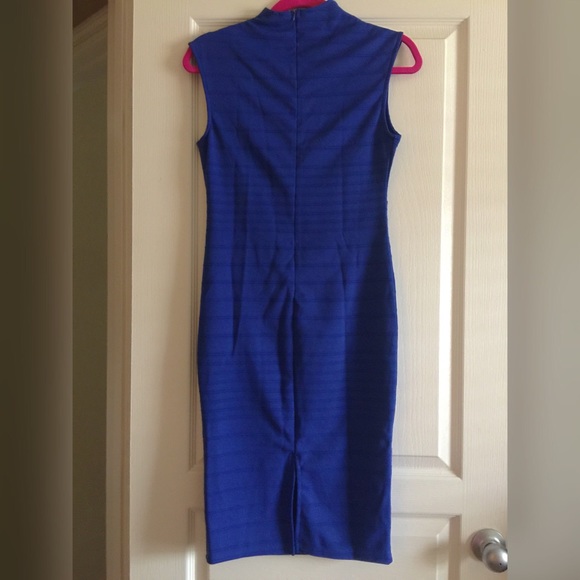 Gorgeous Bodycon Dress, Medium, Cobalt Blue - Picture 2 of 7